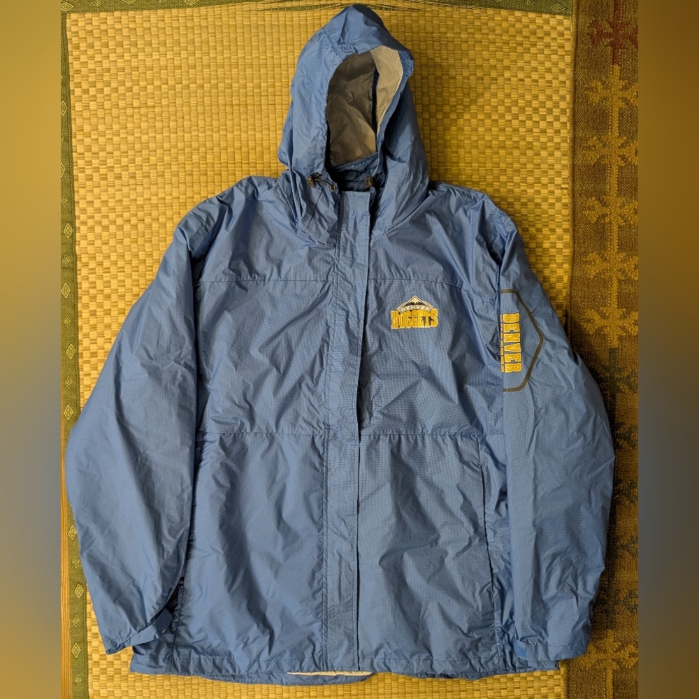 LNWOT NBA x G-III Denver Nuggets 3-in-1 System Jacket Blue Men's Size 3XL